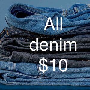 All jeans $10!